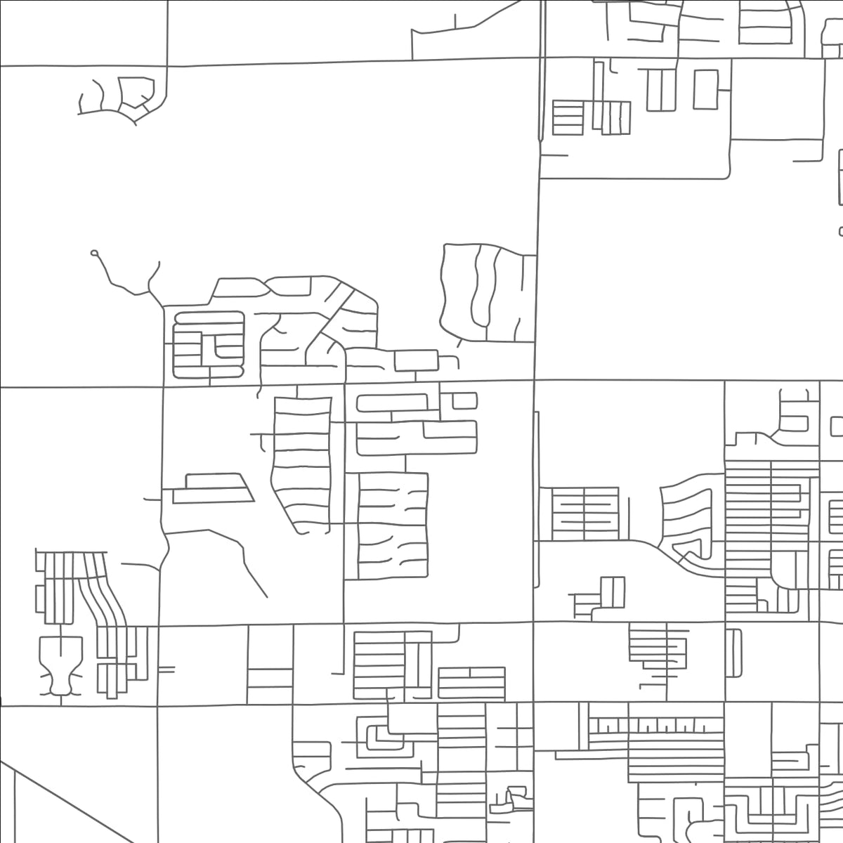 ROAD MAP OF CASA GRANDE, ARIZONA BY MAPBAKES
