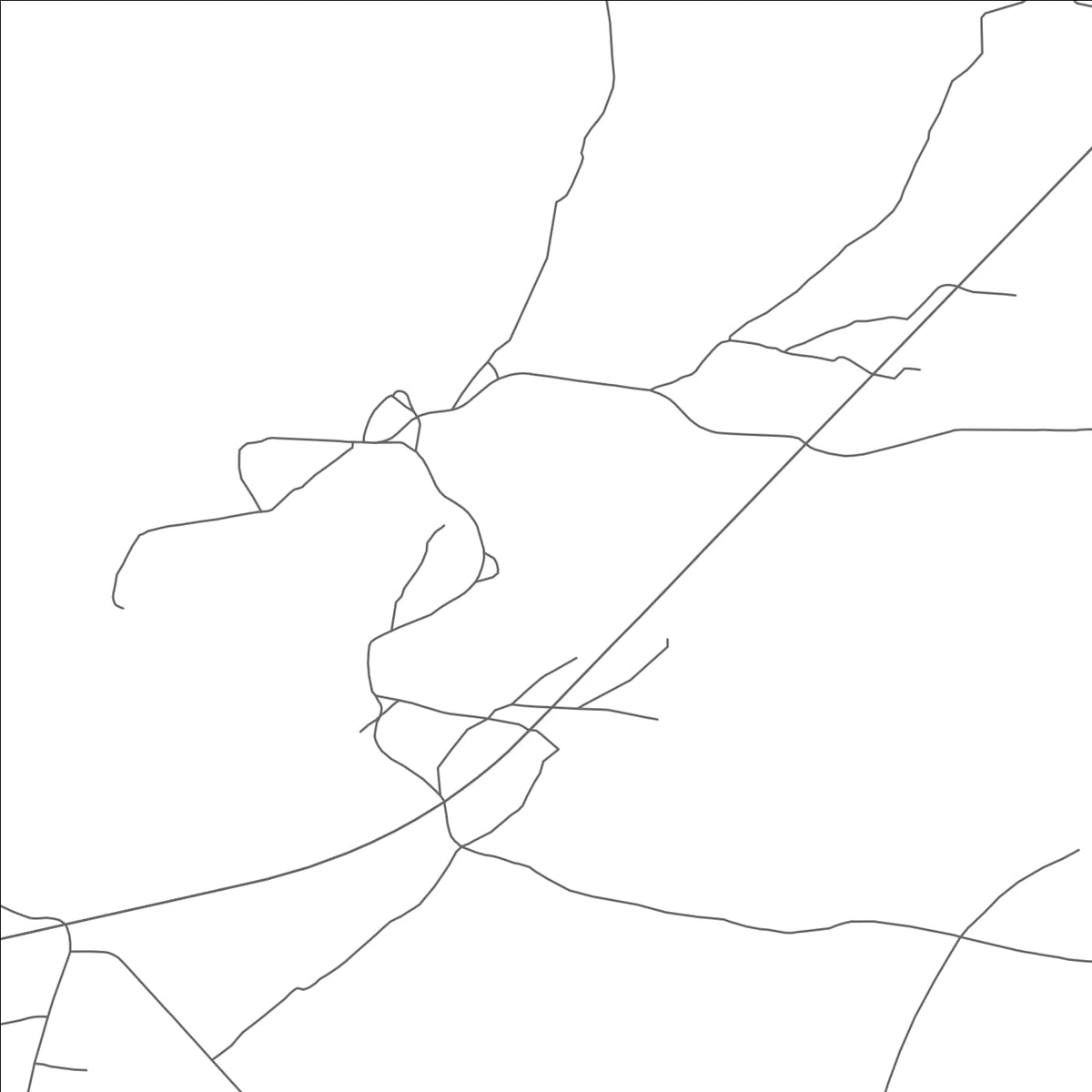 ROAD MAP OF CHIAWULI TAK, ARIZONA BY MAPBAKES