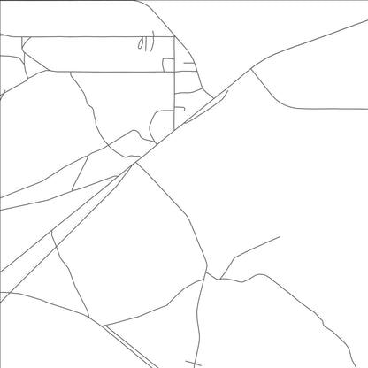 ROAD MAP OF CHUICHU, ARIZONA BY MAPBAKES
