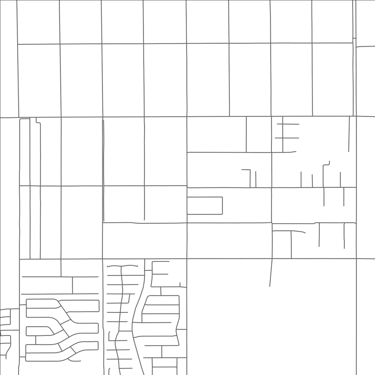 ROAD MAP OF CITRUS PARK, ARIZONA BY MAPBAKES