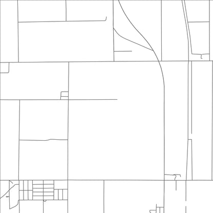 ROAD MAP OF COOLIDGE, ARIZONA BY MAPBAKES