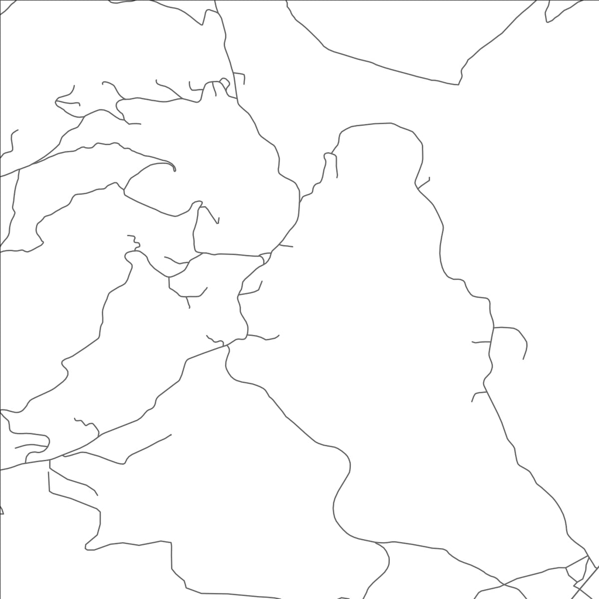 ROAD MAP OF COPPER HILL, ARIZONA BY MAPBAKES