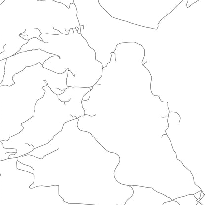 ROAD MAP OF COPPER HILL, ARIZONA BY MAPBAKES