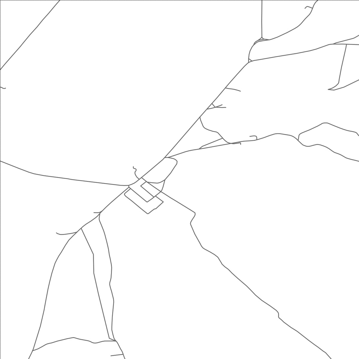 ROAD MAP OF CORNFIELDS, ARIZONA BY MAPBAKES