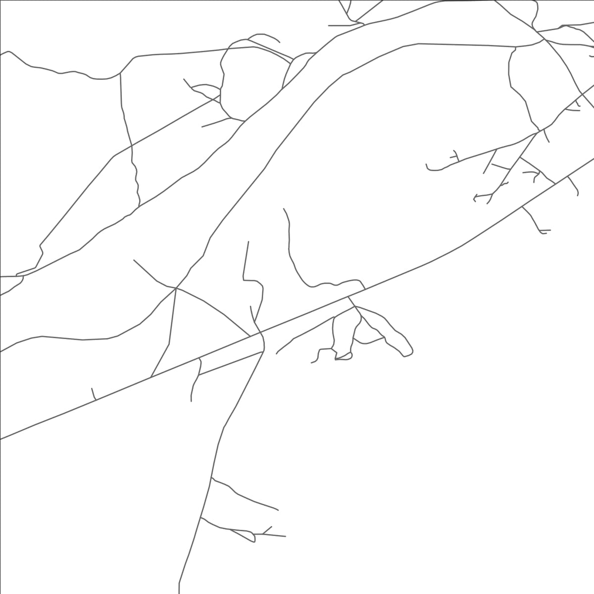 ROAD MAP OF DENNEHOTSO, ARIZONA BY MAPBAKES