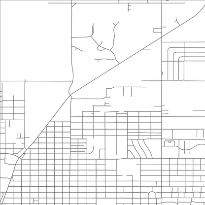 ROAD MAP OF DOUGLAS, ARIZONA BY MAPBAKES