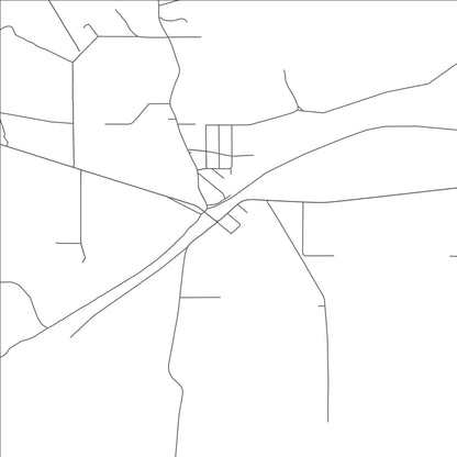 ROAD MAP OF DRAGOON, ARIZONA BY MAPBAKES