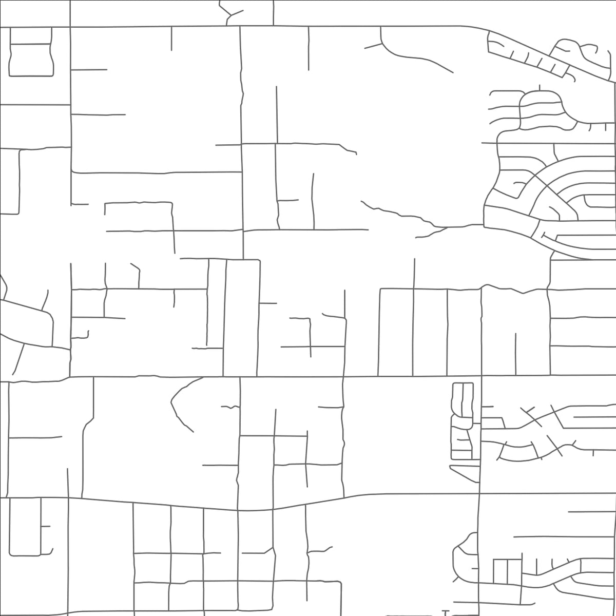 ROAD MAP OF DREXEL HEIGHTS, ARIZONA BY MAPBAKES