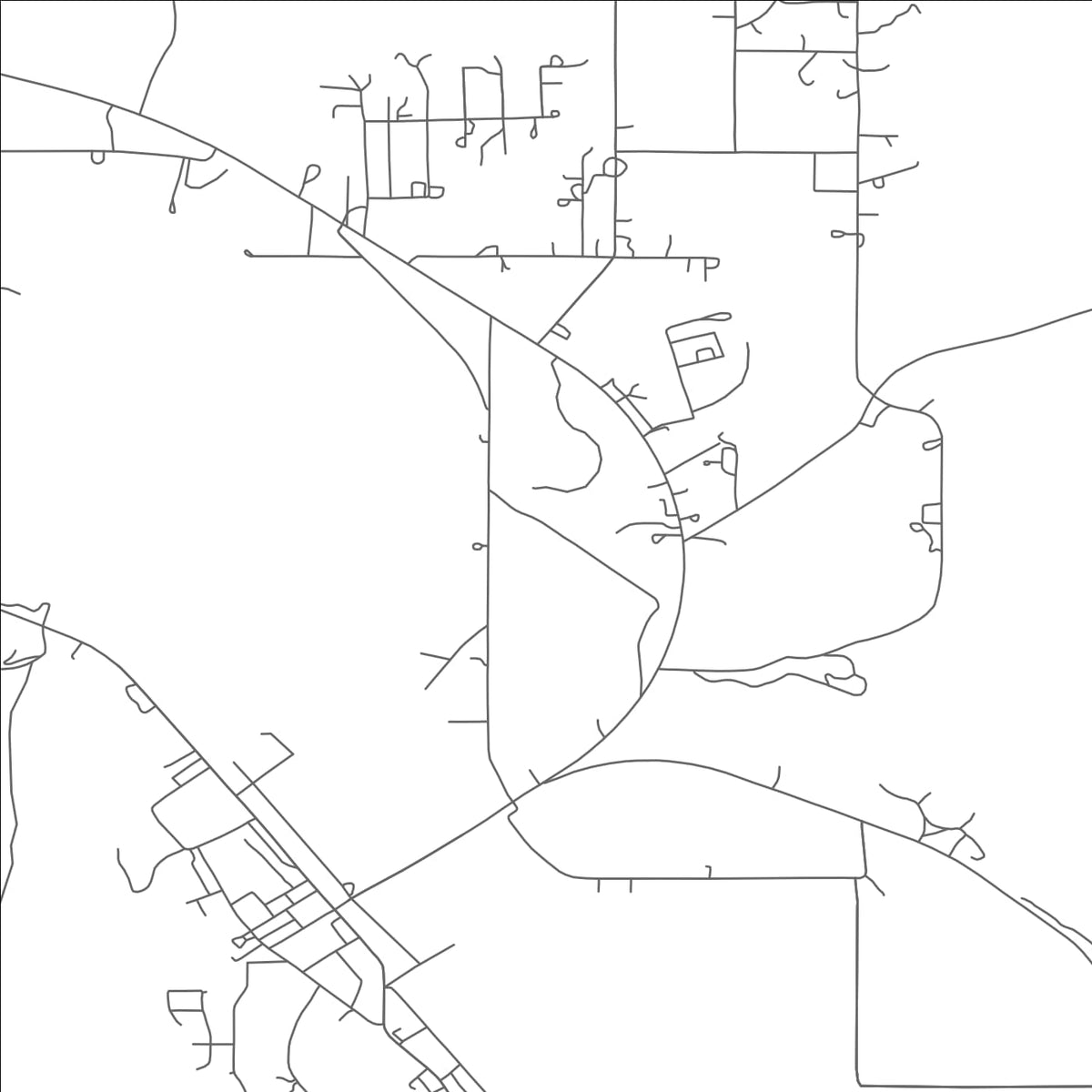 ROAD MAP OF DUNCAN, ARIZONA BY MAPBAKES