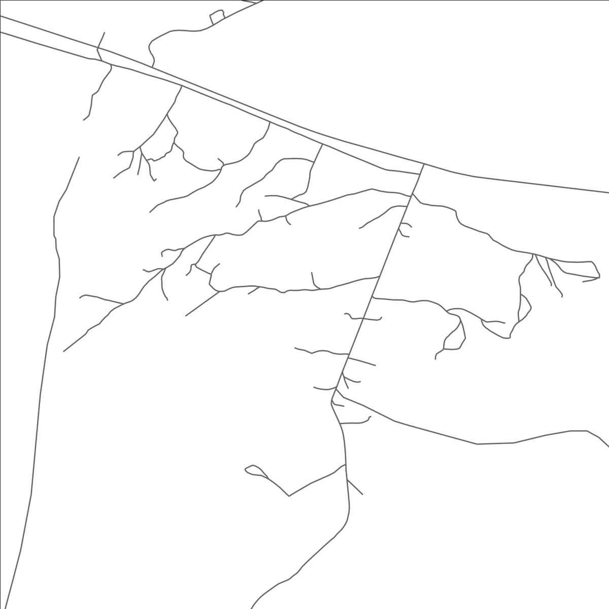 ROAD MAP OF EAST GLOBE, ARIZONA BY MAPBAKES