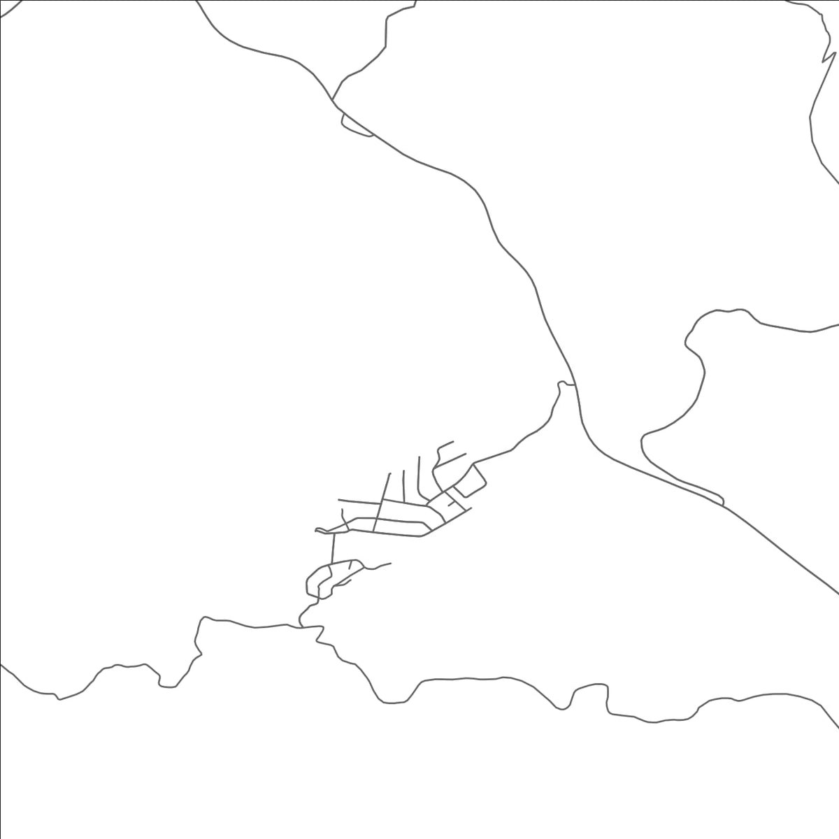 ROAD MAP OF EAST VERDE ESTATES, ARIZONA BY MAPBAKES