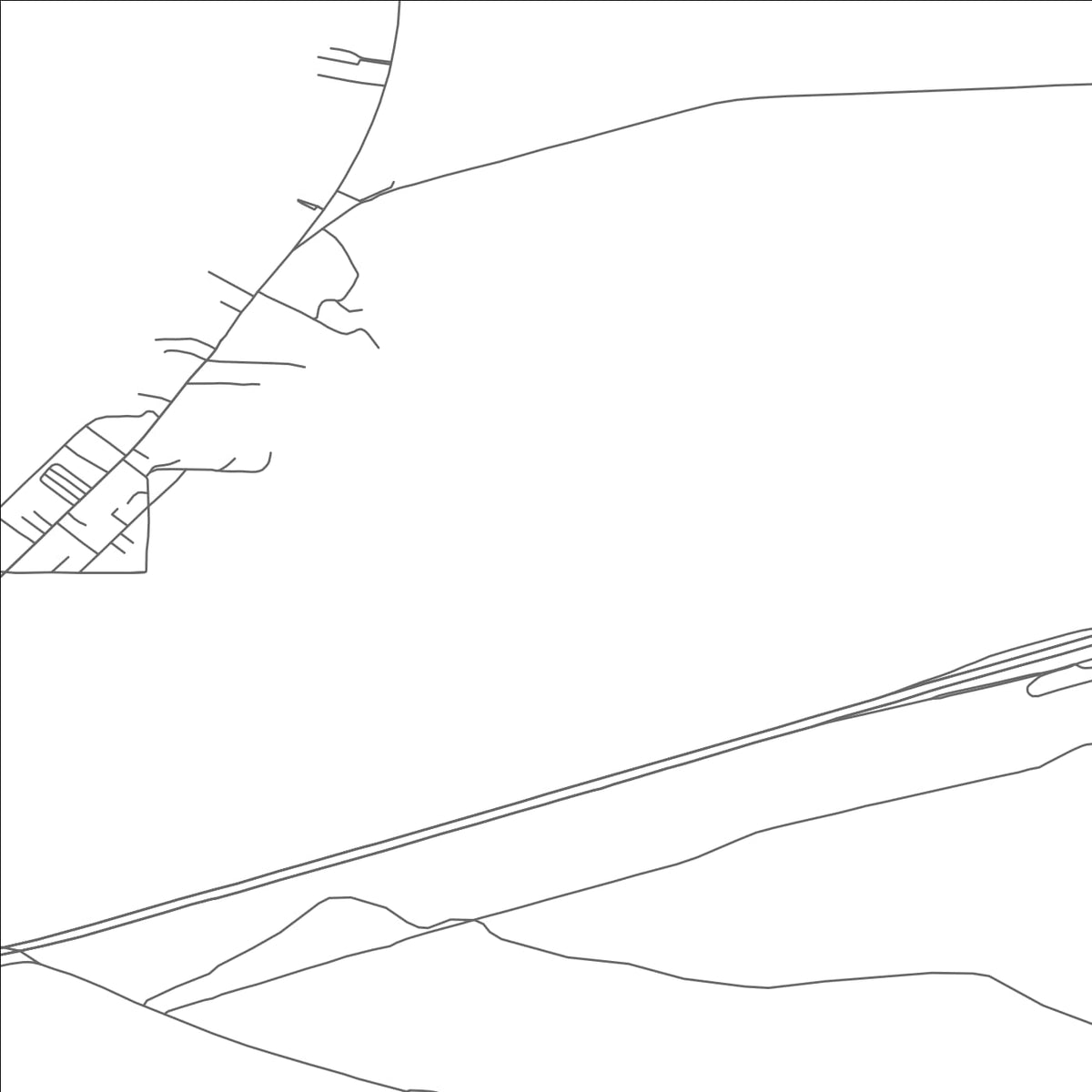ROAD MAP OF EHRENBERG, ARIZONA BY MAPBAKES
