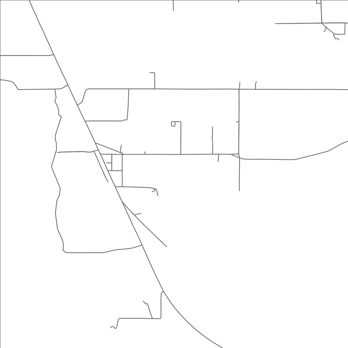 ROAD MAP OF FRANKLIN, ARIZONA BY MAPBAKES