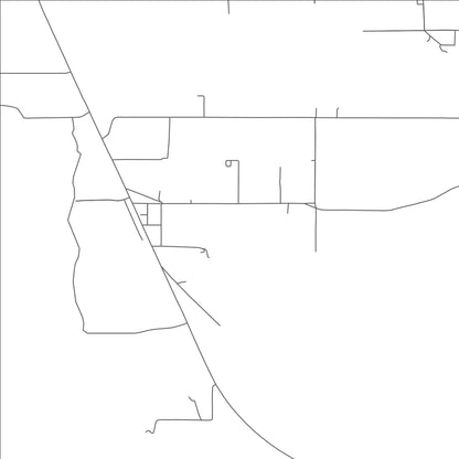 ROAD MAP OF FRANKLIN, ARIZONA BY MAPBAKES
