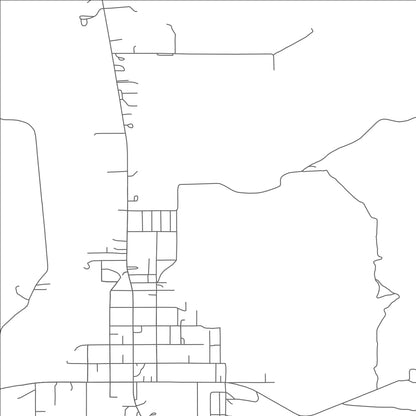 ROAD MAP OF FREDONIA, ARIZONA BY MAPBAKES