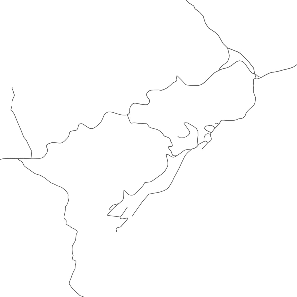 ROAD MAP OF GERONIMO ESTATES, ARIZONA BY MAPBAKES