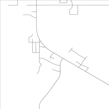 ROAD MAP OF GILA CROSSING, ARIZONA BY MAPBAKES