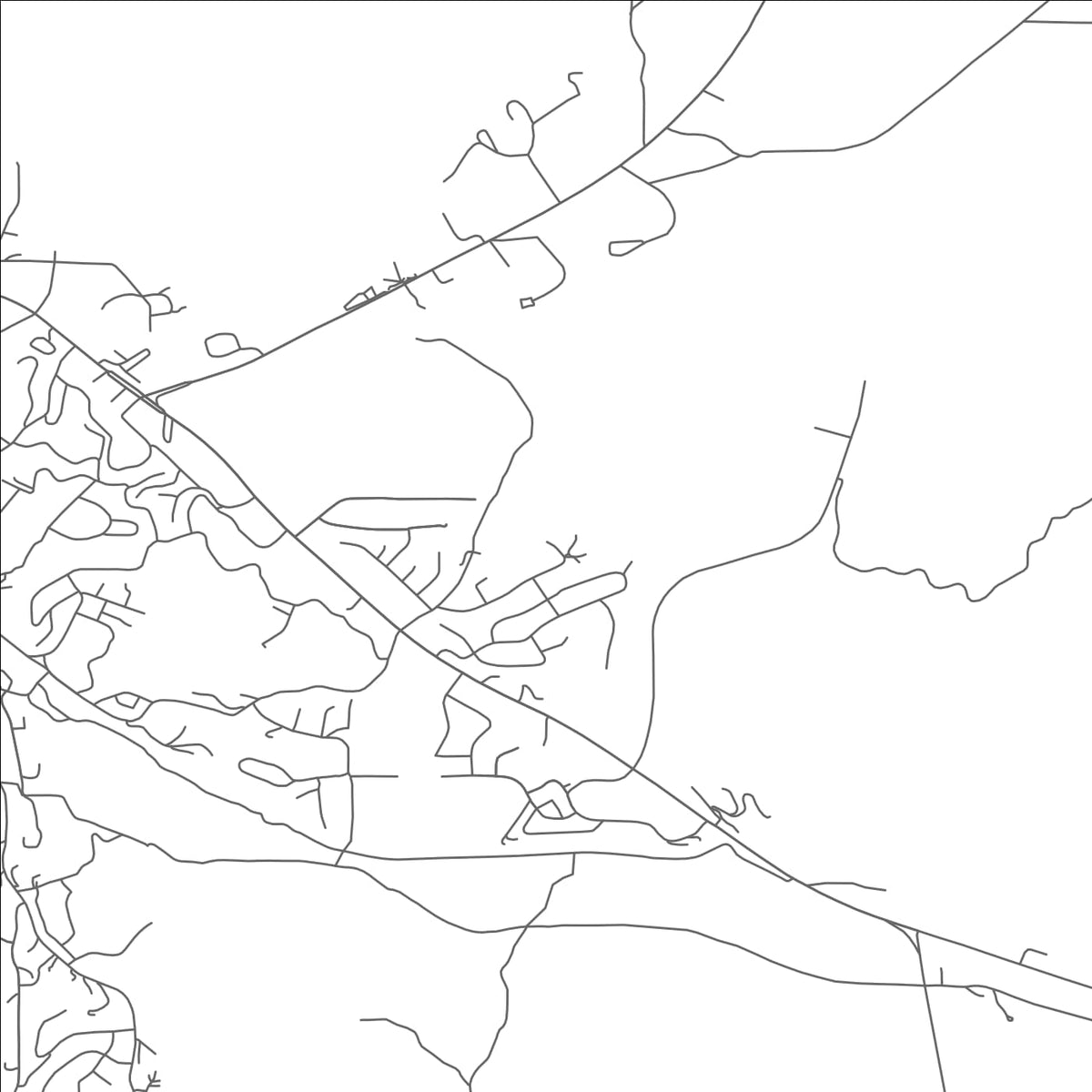 ROAD MAP OF GLOBE, ARIZONA BY MAPBAKES