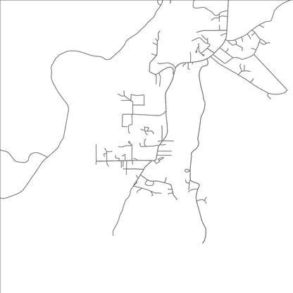 ROAD MAP OF GREER, ARIZONA BY MAPBAKES