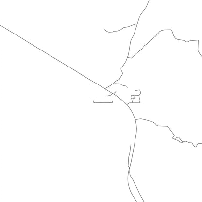 ROAD MAP OF JAKES CORNER, ARIZONA BY MAPBAKES