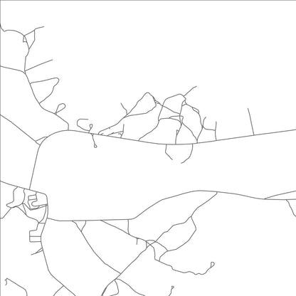 ROAD MAP OF LOW MOUNTAIN, ARIZONA BY MAPBAKES
