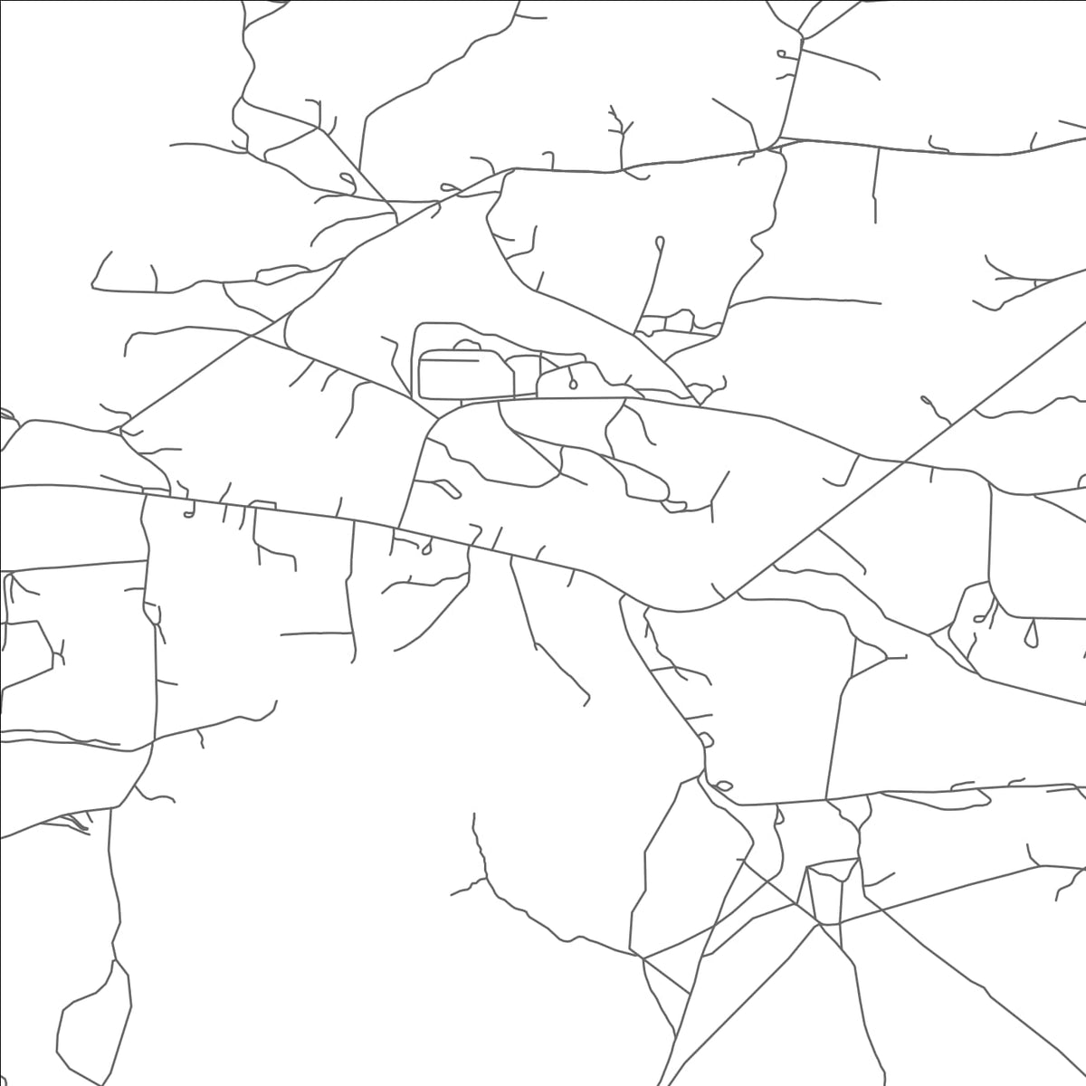 ROAD MAP OF LUKACHUKAI, ARIZONA BY MAPBAKES