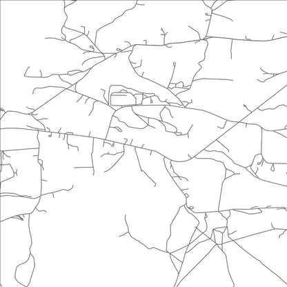 ROAD MAP OF LUKACHUKAI, ARIZONA BY MAPBAKES