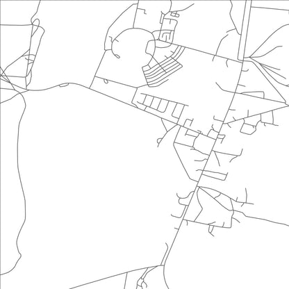 ROAD MAP OF MANY FARMS, ARIZONA BY MAPBAKES