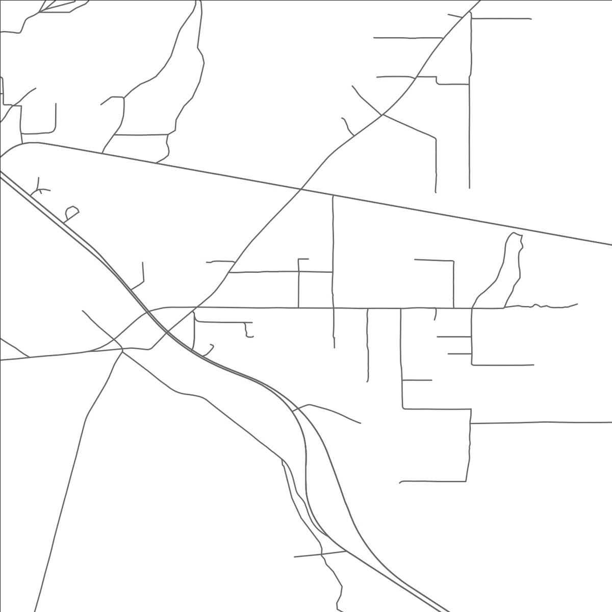 ROAD MAP OF MORRISTOWN, ARIZONA BY MAPBAKES