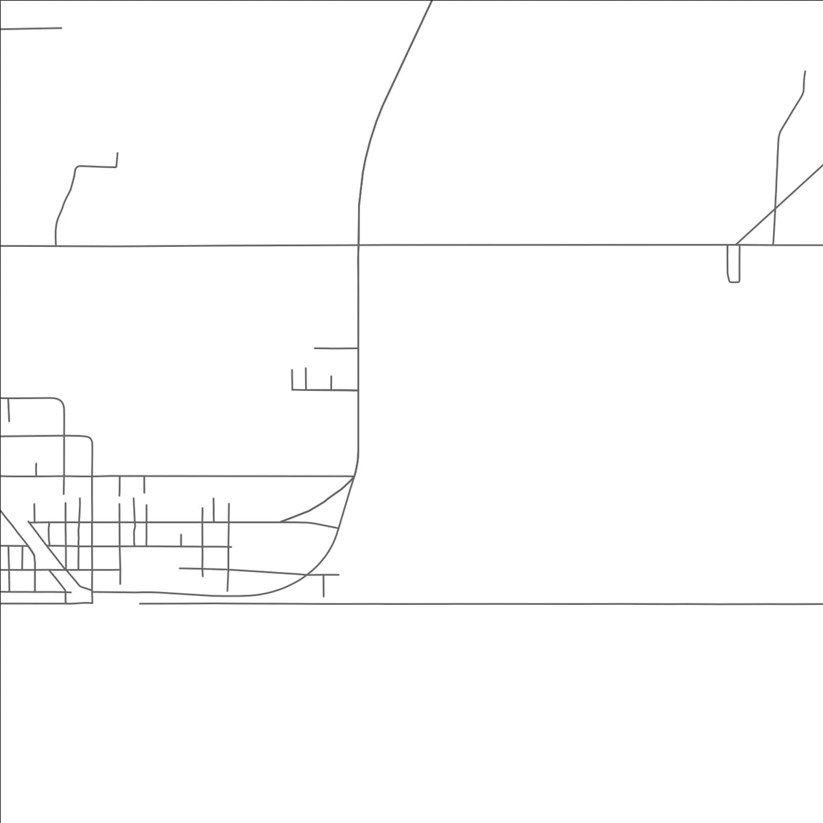 ROAD MAP OF NACO, ARIZONA BY MAPBAKES