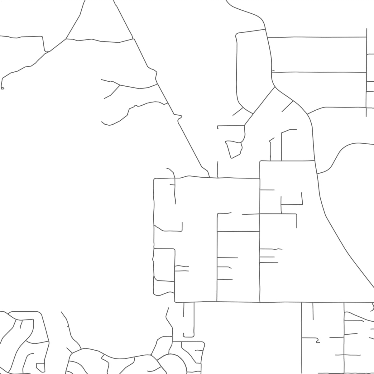 ROAD MAP OF NEW RIVER, ARIZONA BY MAPBAKES