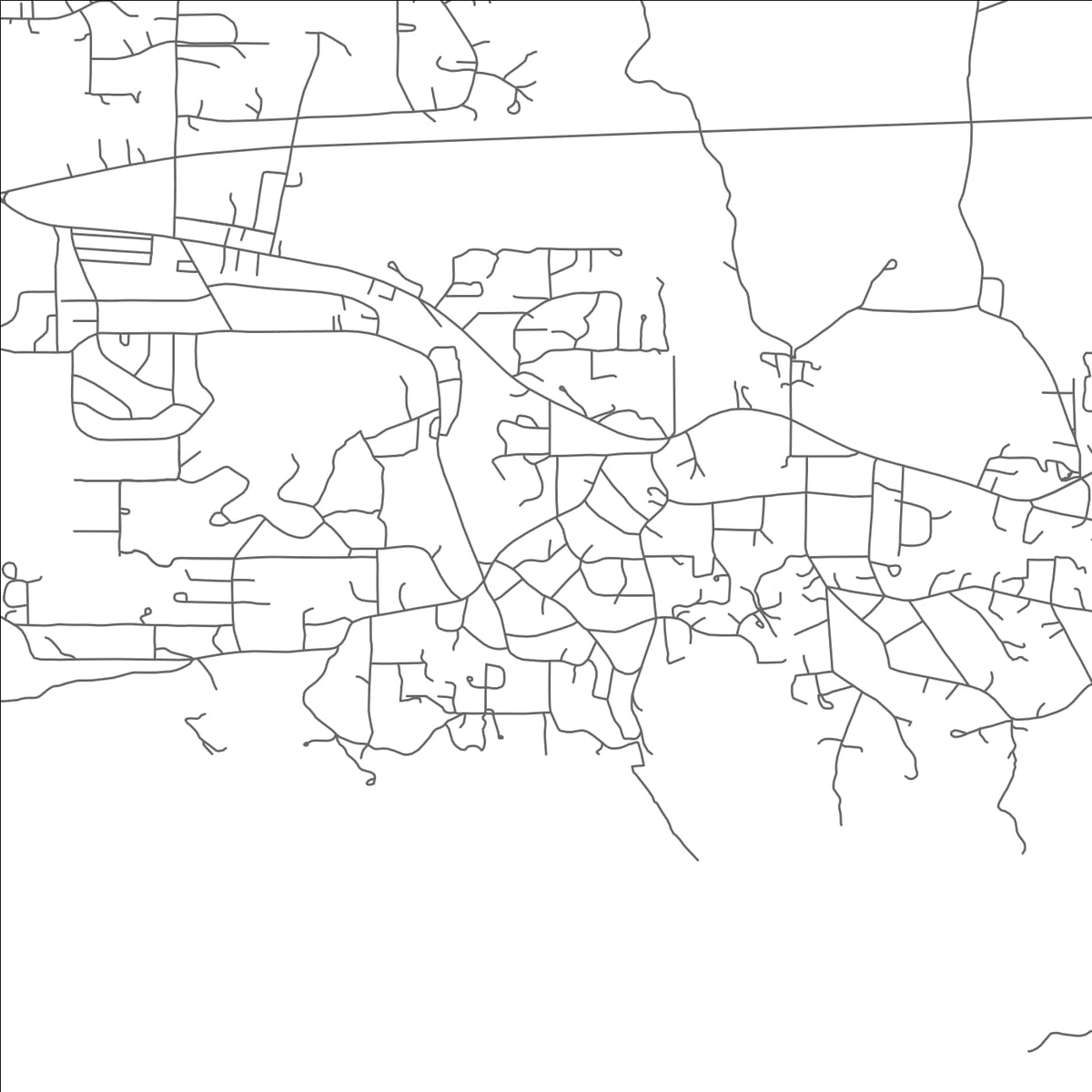 ROAD MAP OF ORACLE, ARIZONA BY MAPBAKES