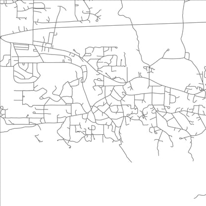 ROAD MAP OF ORACLE, ARIZONA BY MAPBAKES