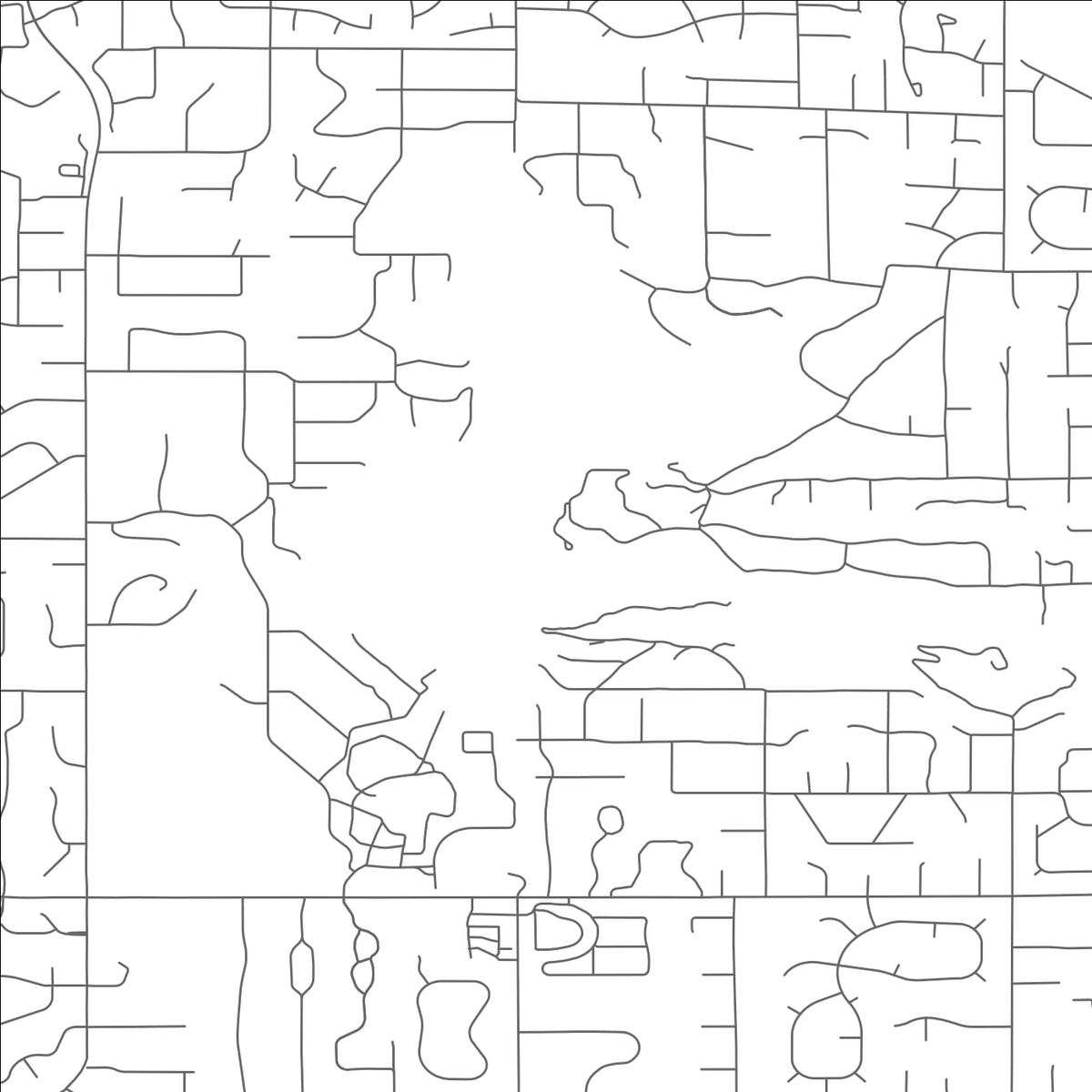 ROAD MAP OF PARADISE VALLEY, ARIZONA BY MAPBAKES