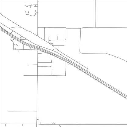 ROAD MAP OF PICACHO, ARIZONA BY MAPBAKES