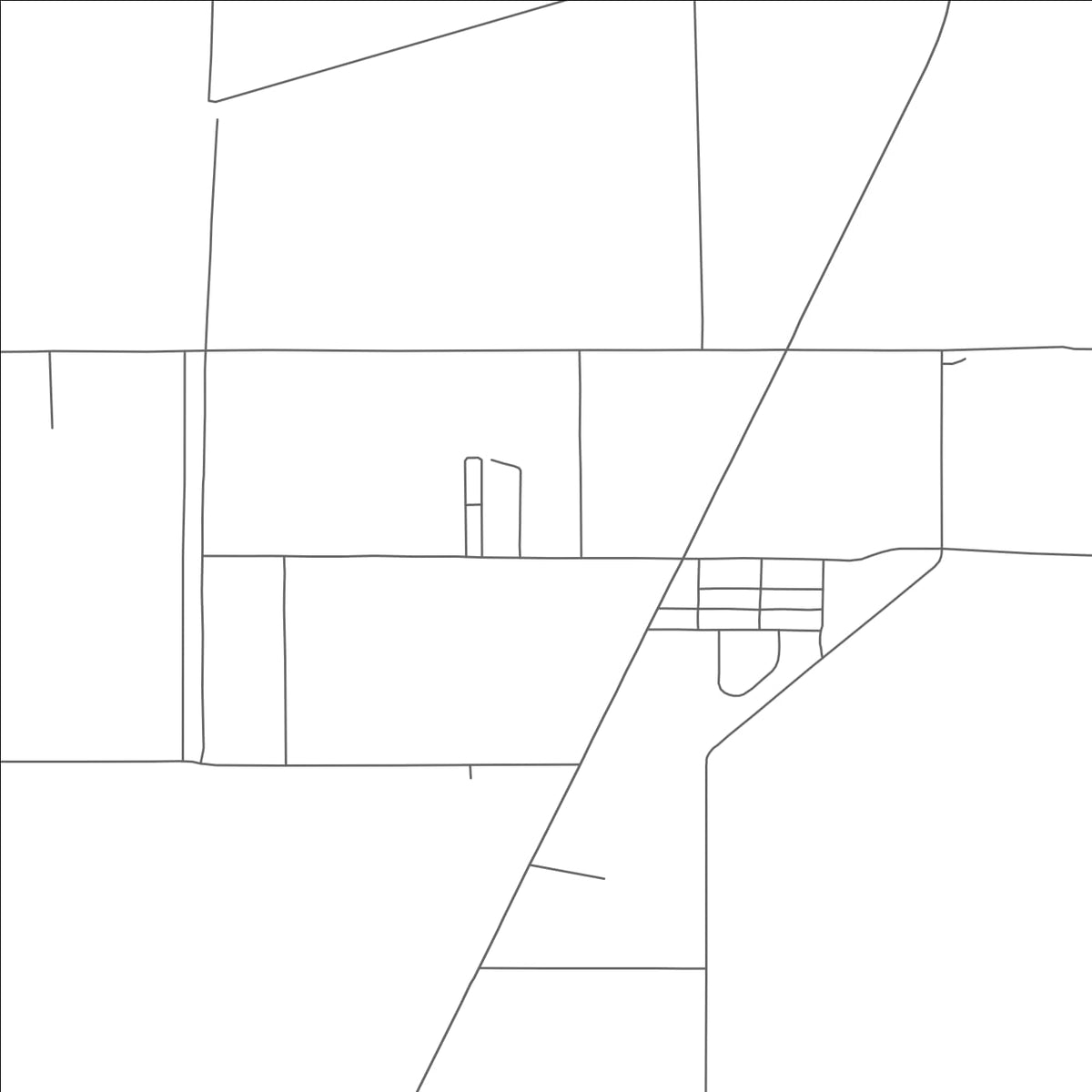 ROAD MAP OF POSTON, ARIZONA BY MAPBAKES