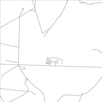 ROAD MAP OF RED MESA, ARIZONA BY MAPBAKES