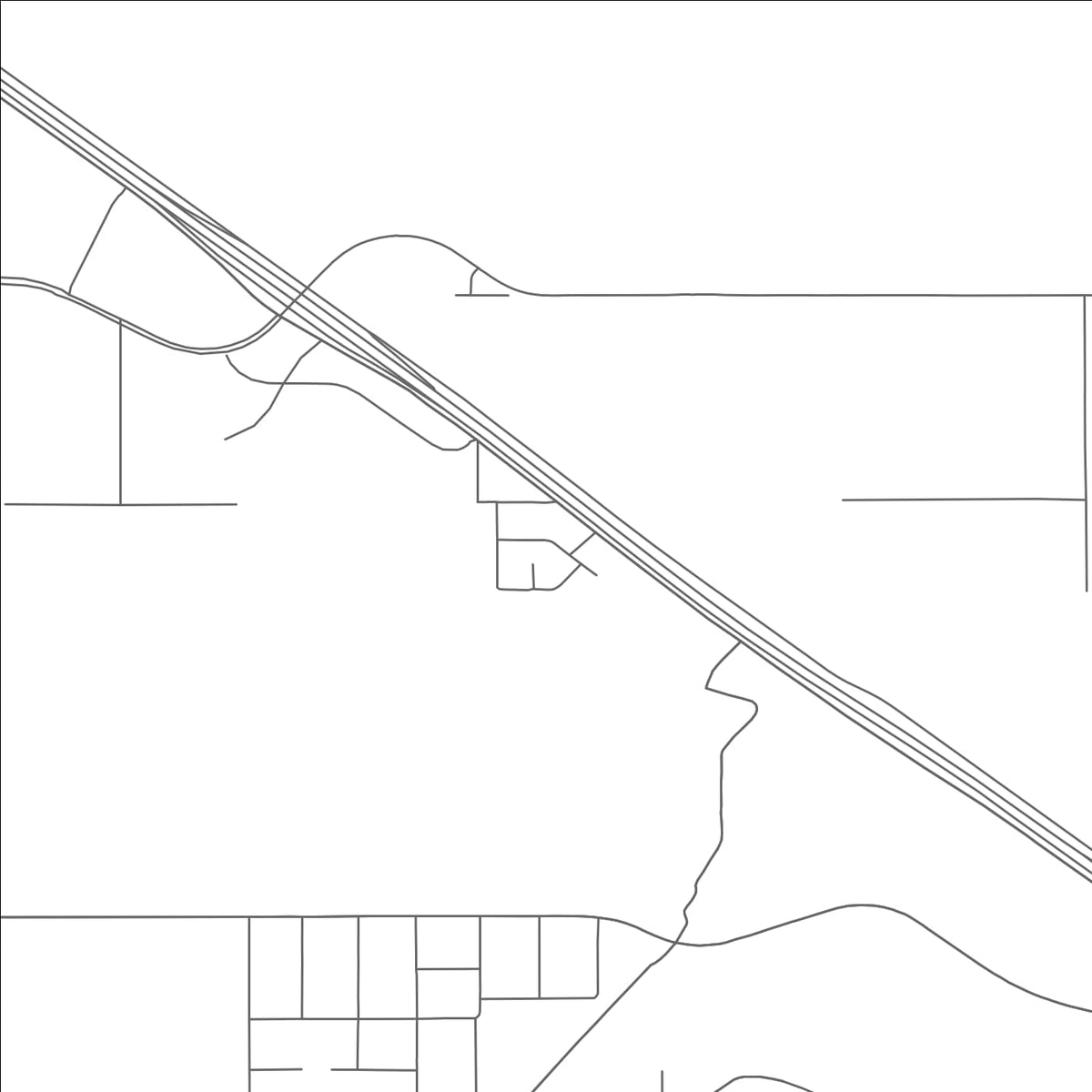 ROAD MAP OF RILLITO, ARIZONA BY MAPBAKES