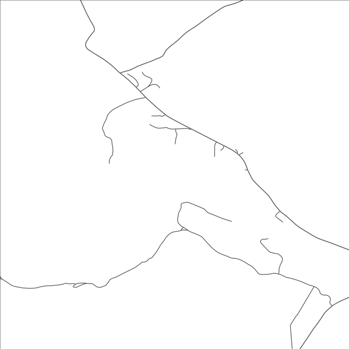 ROAD MAP OF ROCK HOUSE, ARIZONA BY MAPBAKES