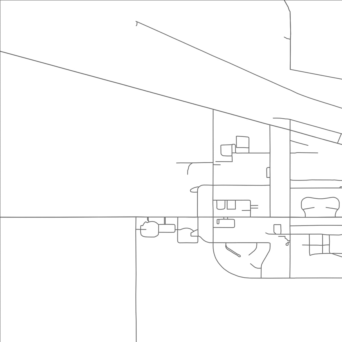 ROAD MAP OF SACATON, ARIZONA BY MAPBAKES