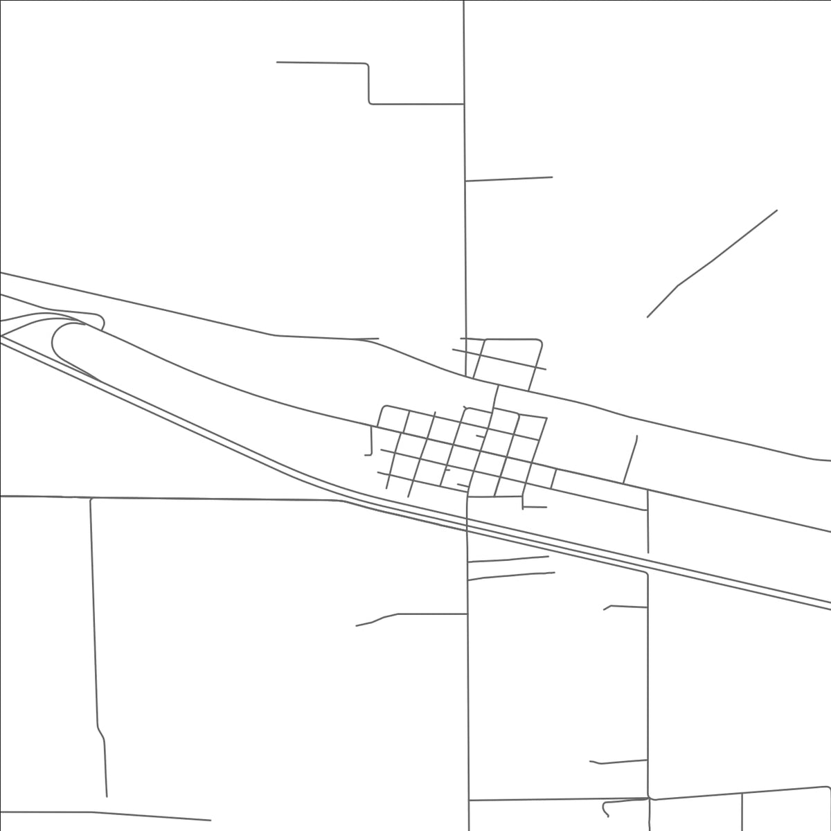 ROAD MAP OF SAN SIMON, ARIZONA BY MAPBAKES