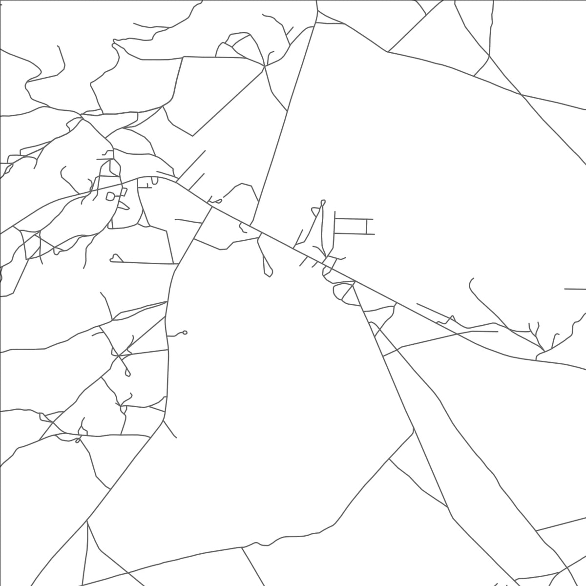 ROAD MAP OF SAWMILL, ARIZONA BY MAPBAKES