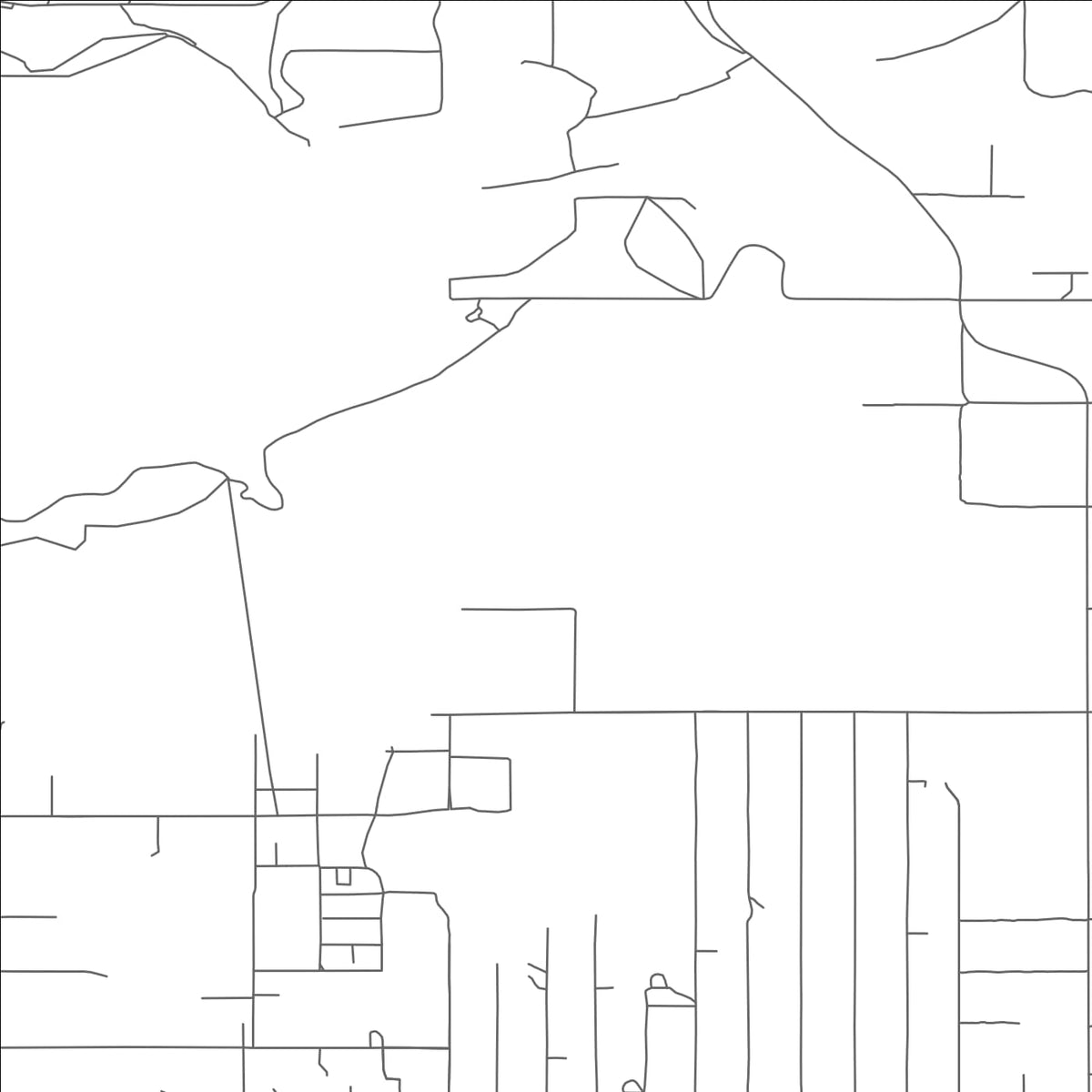 ROAD MAP OF SCENIC, ARIZONA BY MAPBAKES