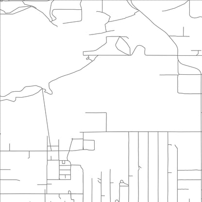 ROAD MAP OF SCENIC, ARIZONA BY MAPBAKES