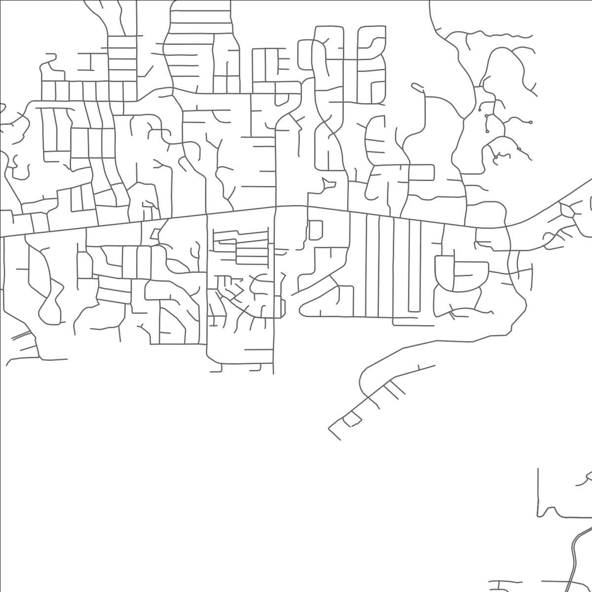 ROAD MAP OF SEDONA, ARIZONA BY MAPBAKES