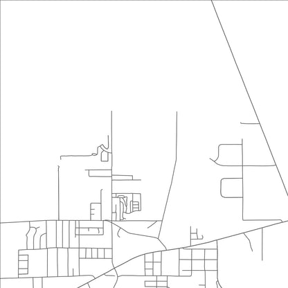 ROAD MAP OF SHOW LOW, ARIZONA BY MAPBAKES
