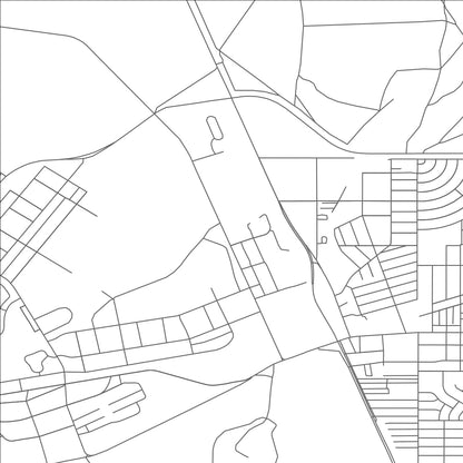 ROAD MAP OF SIERRA VISTA, ARIZONA BY MAPBAKES