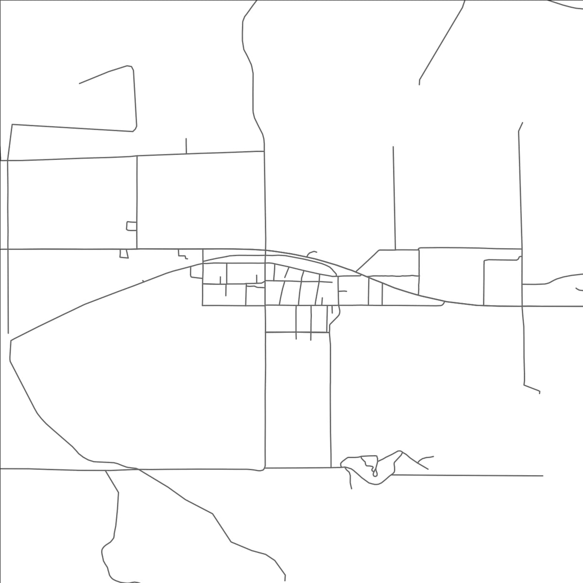 ROAD MAP OF SOLOMON, ARIZONA BY MAPBAKES