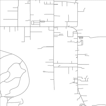 ROAD MAP OF ST. DAVID, ARIZONA BY MAPBAKES