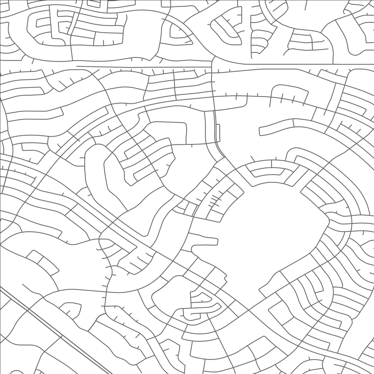 ROAD MAP OF SUN CITY WEST, ARIZONA BY MAPBAKES